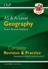 AS and A-Level Geography: Edexcel Complete Revision & Practice (with Online Edition) - Book