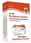 GCSE AQA A Religious Studies: Christianity & Buddhism Revision Question Cards - Book