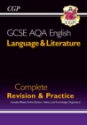 GCSE English Language & Literature AQA Complete Revision & Practice - inc. Online Edn & Videos - Book