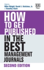 How to Get Published in the Best Management Journals - eBook