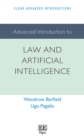 Advanced Introduction to Law and Artificial Intelligence - eBook