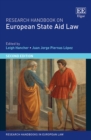 Research Handbook on European State Aid Law - eBook