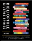 Bibliophile Diverse Spines Notes : 20 Different Notecards & Envelopes - Book