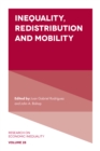 Inequality, Redistribution and Mobility - eBook
