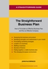 The Straightforward Business Plan - eBook