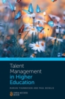 Talent Management in Higher Education - Book