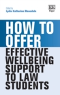 How to Offer Effective Wellbeing Support to Law Students - eBook