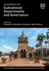 Handbook on Subnational Governments and Governance - eBook