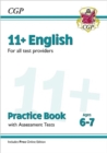 New 11+ English Practice Book & Assessment Tests - Ages 6-7 (for all test providers) - Book
