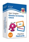 New Phonics Screening Check Flashcards - for the Year 1 test - Book