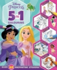 Disney Princess: 5 in 1 Colouring - Book