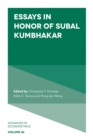 Essays in Honor of Subal Kumbhakar - eBook
