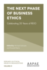 The Next Phase of Business Ethics : Celebrating 20 Years of REIO - Book
