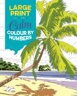 Large Print Calm Colour by Numbers - Book