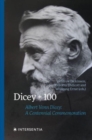 Dicey + 100 : Albert Venn Dicey: A Centennial Commemoration - Book
