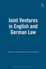 Joint Ventures in English and German Law - Book