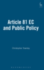 Article 81 EC and Public Policy - Book