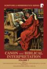 Canon and Biblical Interpretation - Book