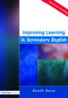 Improving Learning in Secondary English - Book