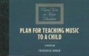 Plan for Teaching Music to a Child (1882) - Book