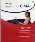 CIMA Paper C4 Economics for Business : Workbook New Syllabus - Book