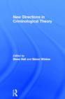 New Directions in Criminological Theory - Book