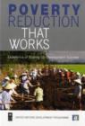 Poverty Reduction that Works : Experience of Scaling Up Development Success - Book