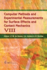 Computer Methods and Experimental Measurements for Surface Effects and Contact Mechanics VIII - eBook