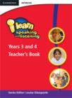 i-learn: Speaking and Listening Years 3 and 4 Teacher's Book - Book