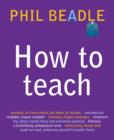 How To Teach - Book