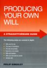 Producing Your Own Will - Book