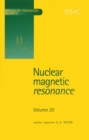 Nuclear Magnetic Resonance : Volume 30 - eBook