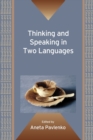 Thinking and Speaking in Two Languages - Book