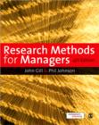 Research Methods for Managers - Book