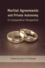Marital Agreements and Private Autonomy in Comparative Perspective - Book