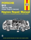 Porsche 911 (1965-1989) for Coupe, Targa & Cabriolet Haynes Repair Manual (USA) - Book