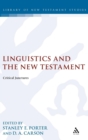 Linguistics and the New Testament : Critical Junctures - Book