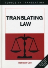Translating Law - Book