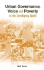 Urban Governance Voice and Poverty in the Developing World - Book