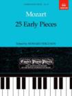 25 Early Pieces : Easier Piano Pieces 67 - Book