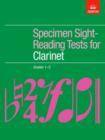 Specimen Sight-Reading Tests for Clarinet, Grades 1-5 - Book