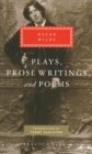 Plays, Prose Writings And Poems - Book