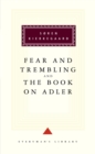The Fear And Trembling And The Book On Adler - Book