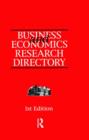 Business and Economics Research Directory - Book