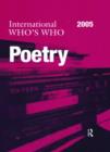 International Who's Who in Poetry 2005 - Book