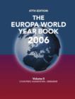 The Europa World Year Book 2006 Voume 2 - Book