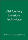 21st Century Emissions Technology - Book
