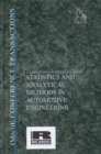 International Conference on Statistics and Analytical Methods in Automotive Engineering - Book