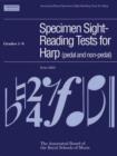 Specimen Sight-Reading Tests for Harp, Grades 1-8 (pedal and non-pedal) - Book