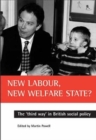 New Labour, new welfare state? : The 'third way' in British social policy - Book